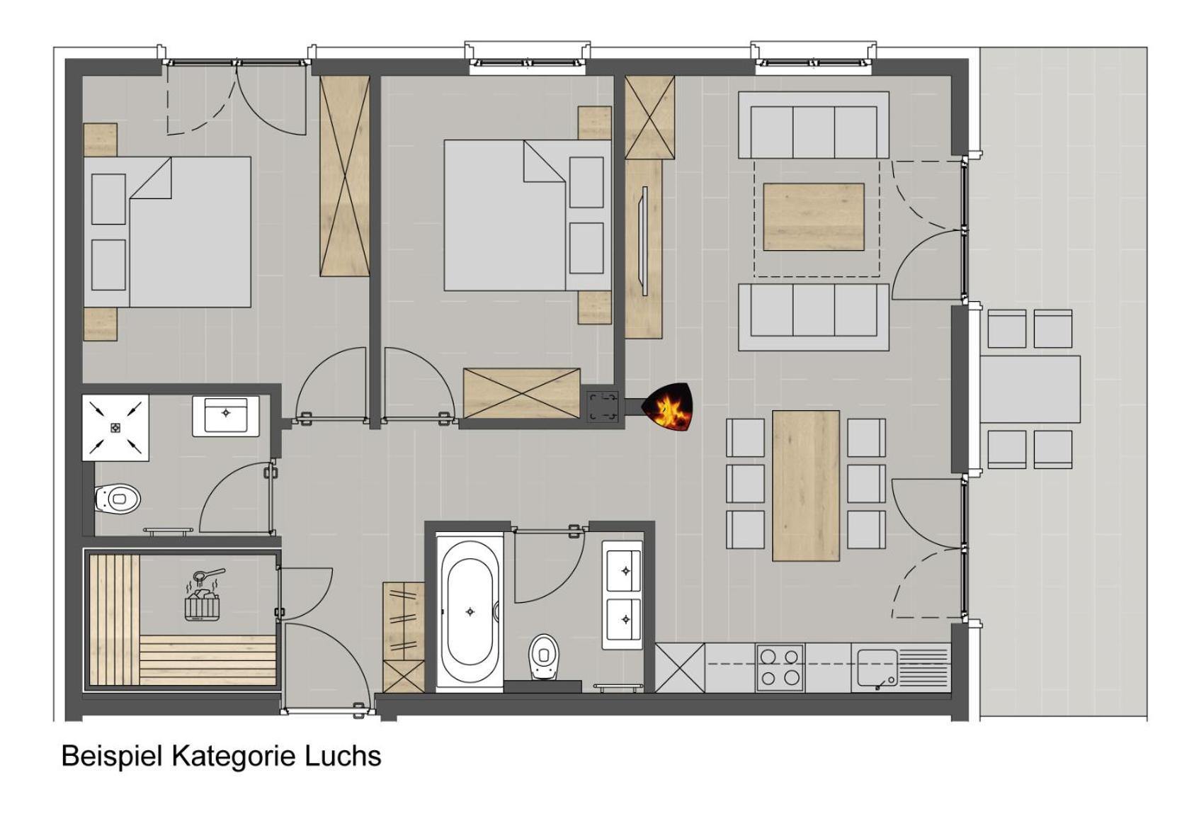 Alpinlodges Kühtai Δωμάτιο φωτογραφία